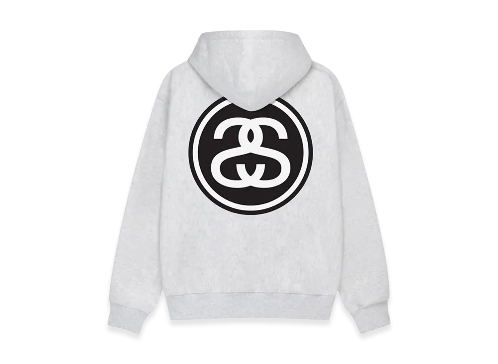 Stussy SS Link Hoodie "Ash Heather"