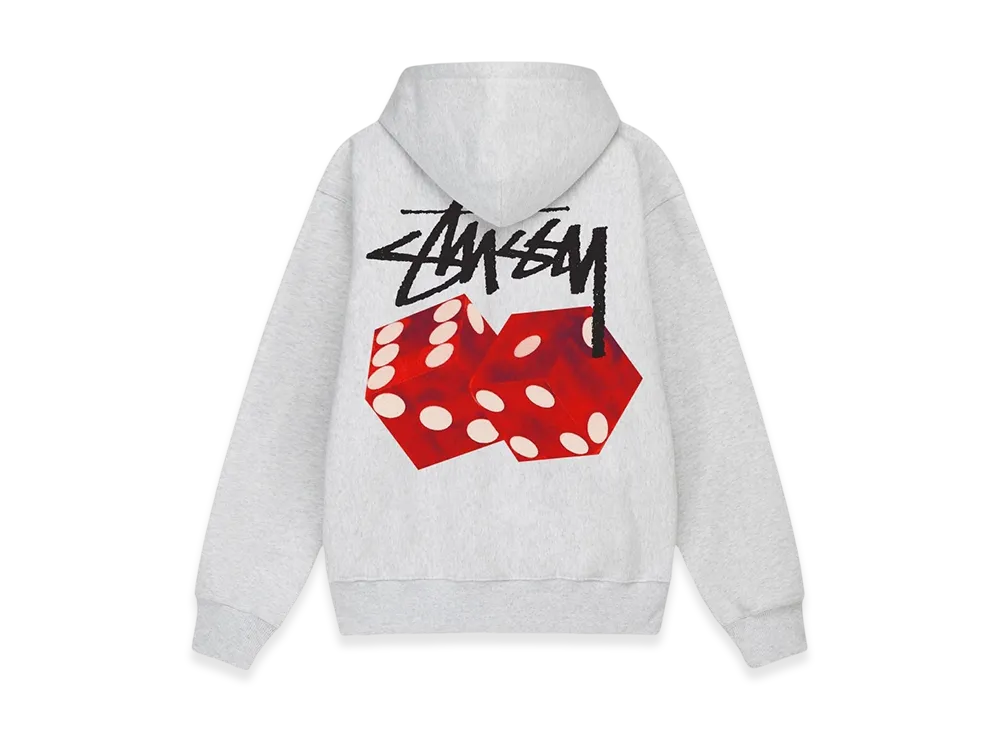 Stussy Diced Out Hoodie "Ash Heather"