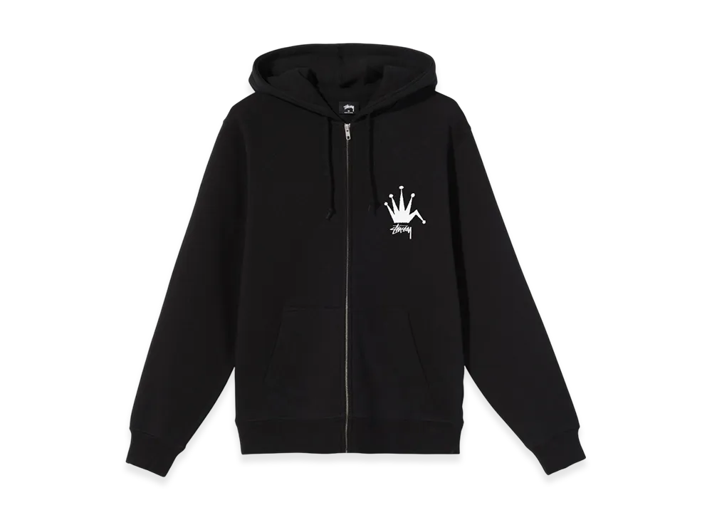 Stussy Bent Crown Zip Hood "Black"