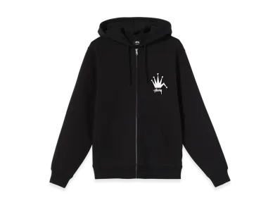 Stussy Bent Crown Zip Hood "Black"