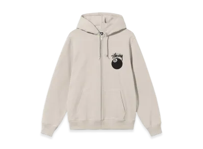 Stussy 8 Ball Zip Hoodie - 22SS "Smoke"