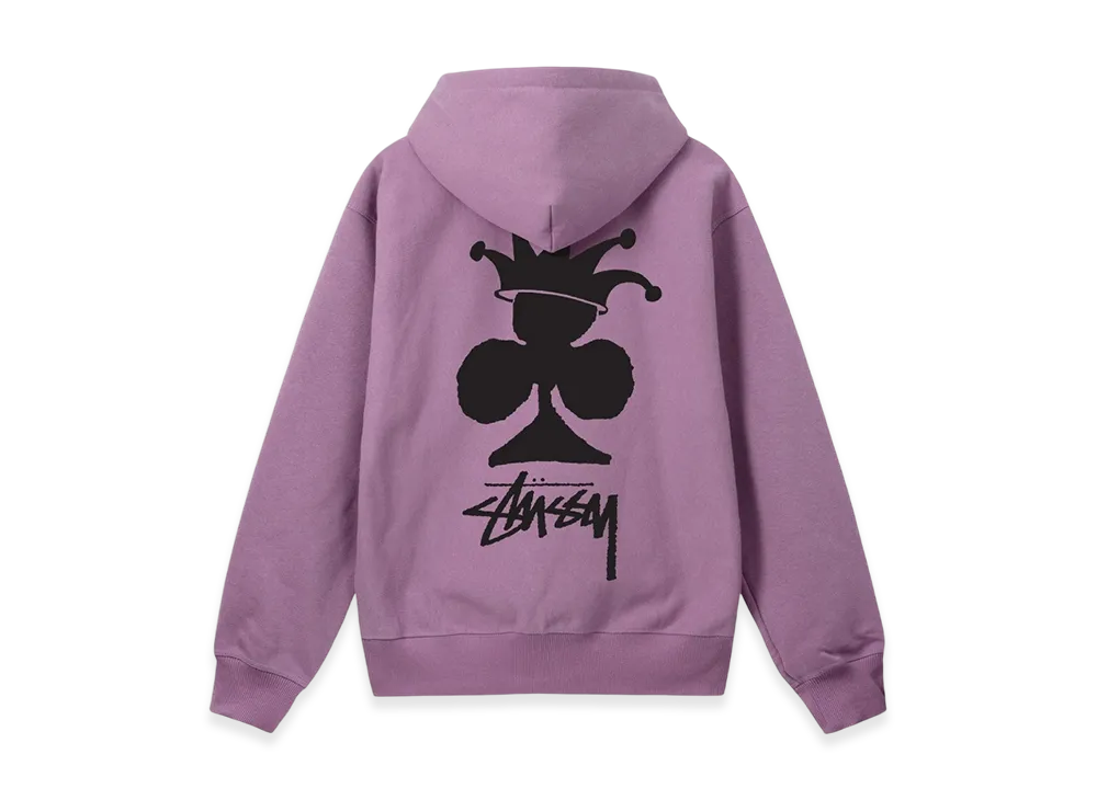 Stussy Club Crown Zip Hoodie "Orchid"