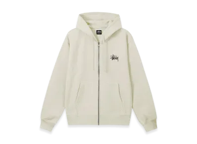 Stussy Basic Stussy Zip Hoodie 2023 "Stone"