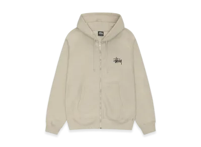 Stussy Basic Stussy Zip Hoodie 2023 "Khaki"