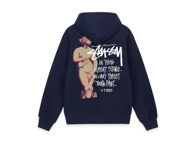 Stussy Great Future Zip Hoodie "Navy"