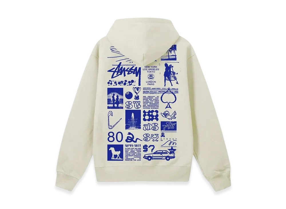 Stussy Sara Zip Hoodie "Stone"