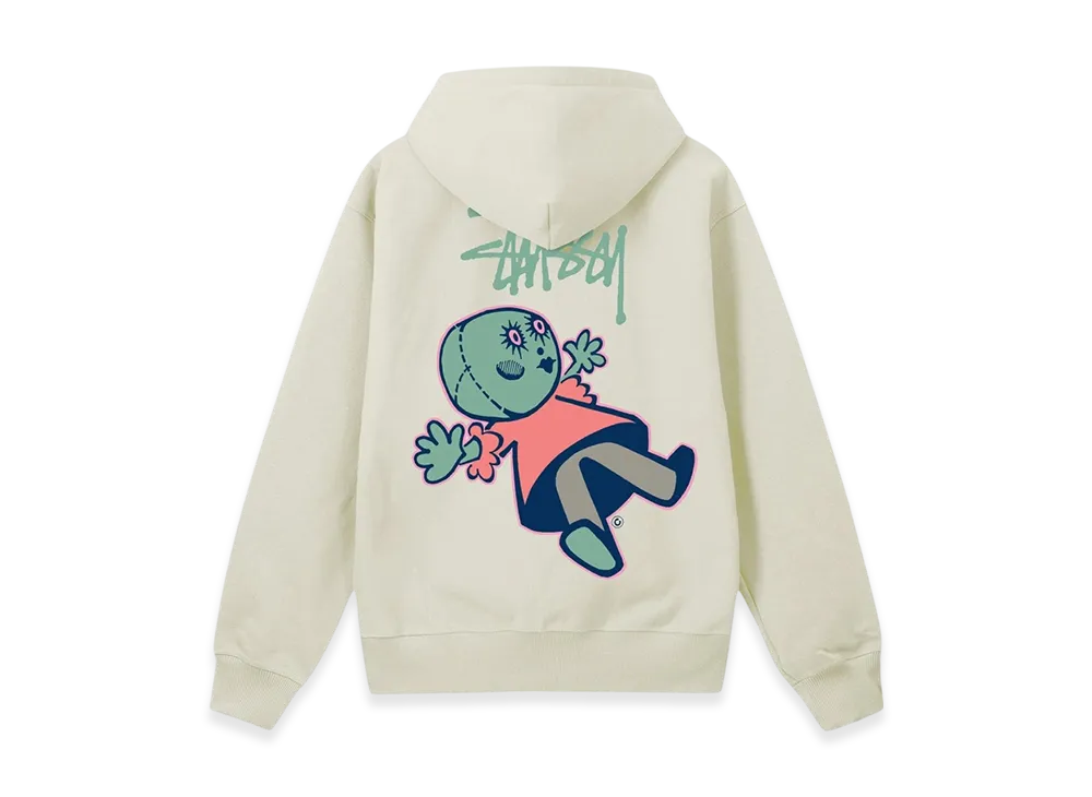 Stussy Dollie Zip Hoodie "Stone"
