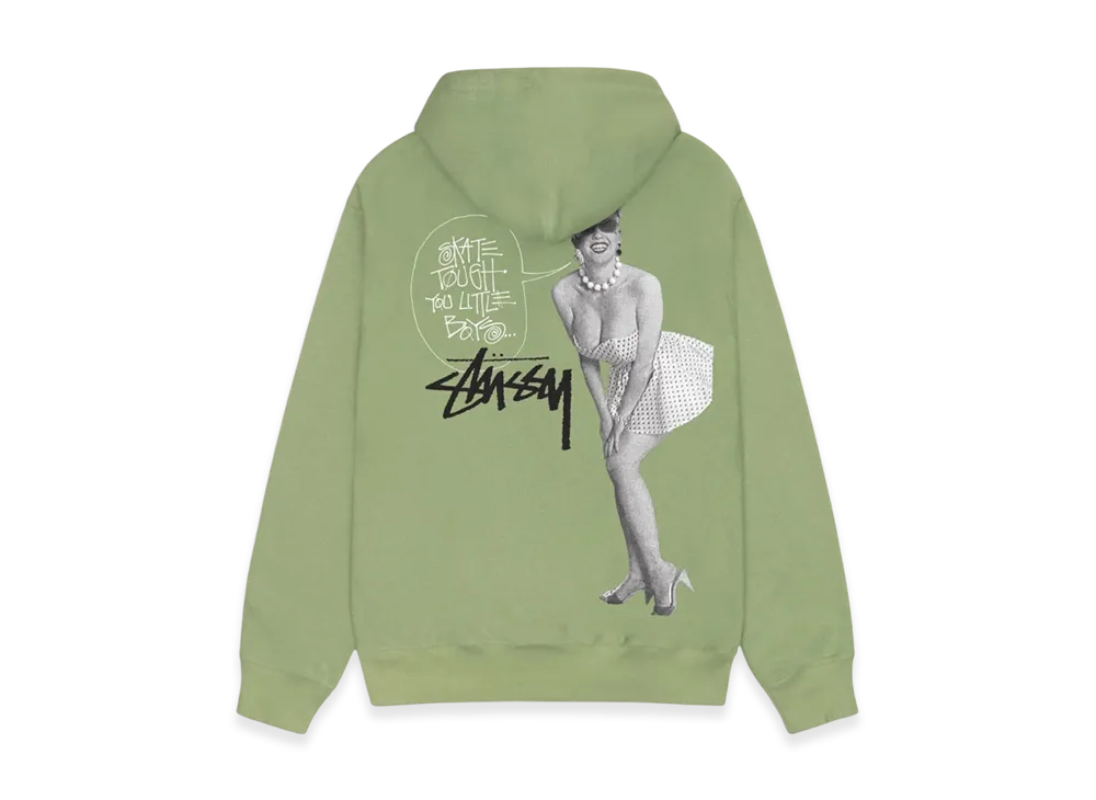Stussy Skate Tough Zip Hoodie "Moss"