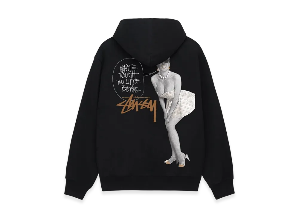 Stussy Skate Tough Zip Hoodie "Black"