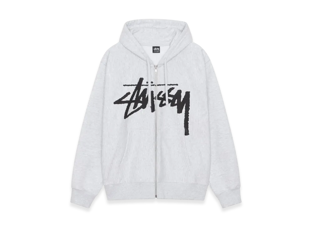Stussy Venus Zip Hoodie "Ash Heather"