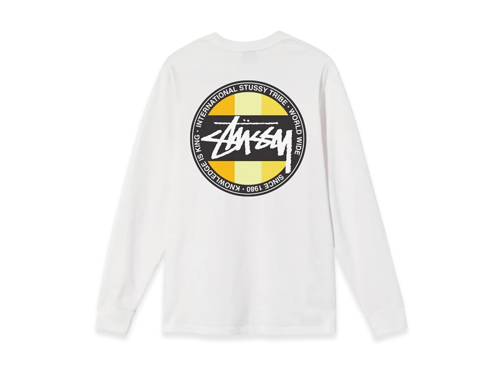 Stussy Classic Dot Dyed LS Tee "Natural"