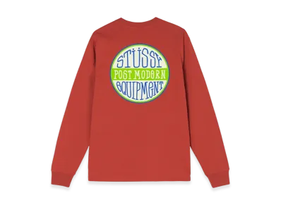 Stussy Post Modern Equipment LS Tee "Brick"