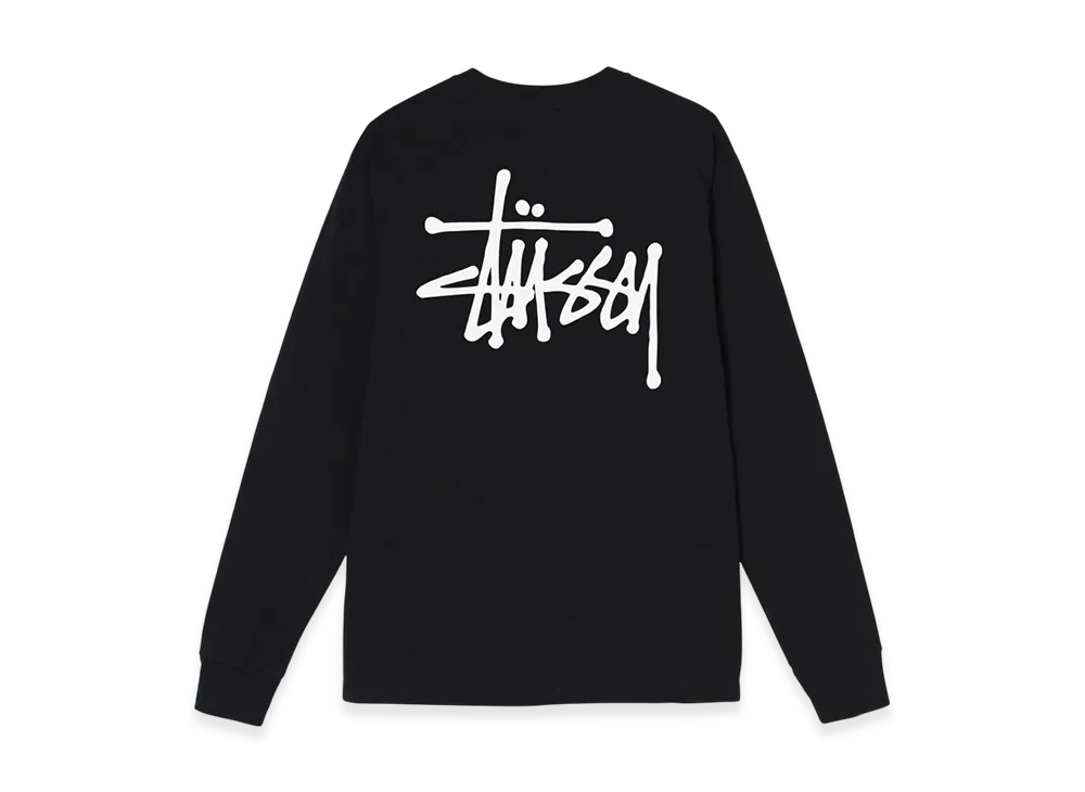 Stussy Basic Stussy LS Tee 2021 "Black"