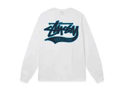 Stussy Slugger LS Tee "White"