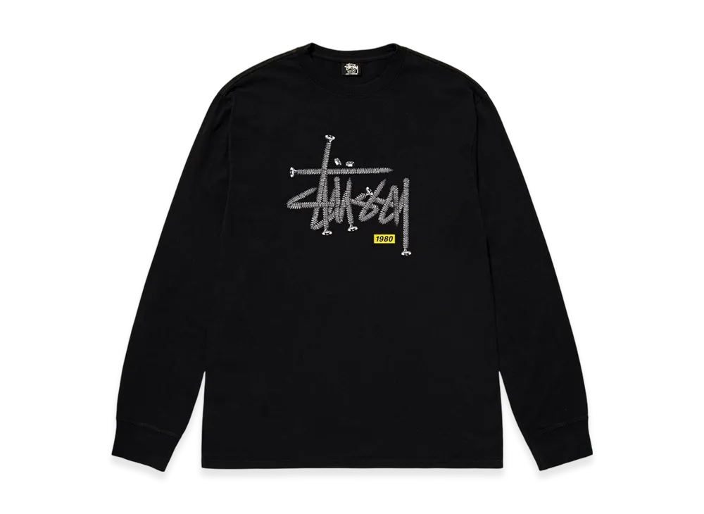 Stussy Hardware LS Tee "Black"