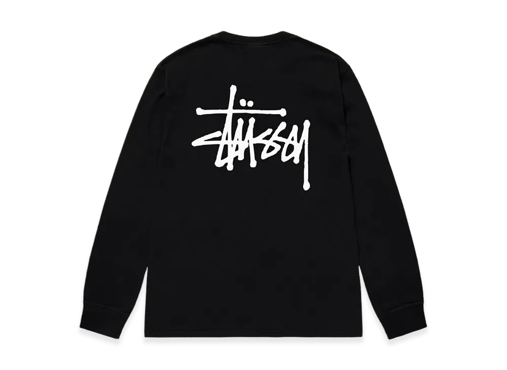 Stussy Basic Stussy LS Tee 2023 "Black"