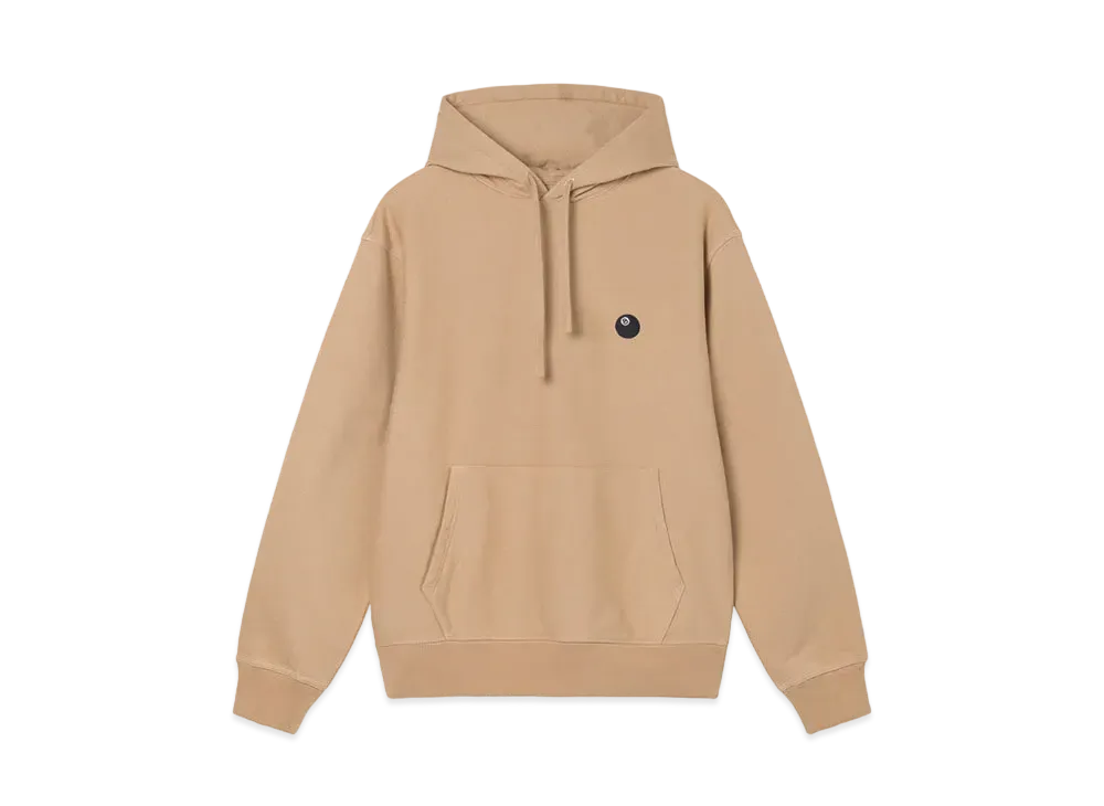 ステューシー 8 ボール エンブロイダリー フーディー "ベージュ"