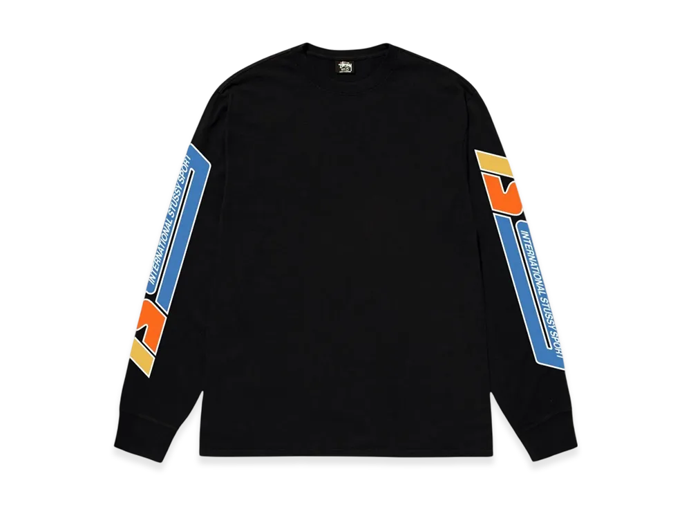 Stussy Sport LS Tee "Black"