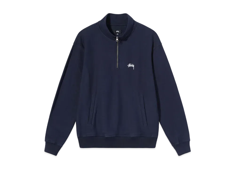 Stussy OVERDYED MOCK "Navy"