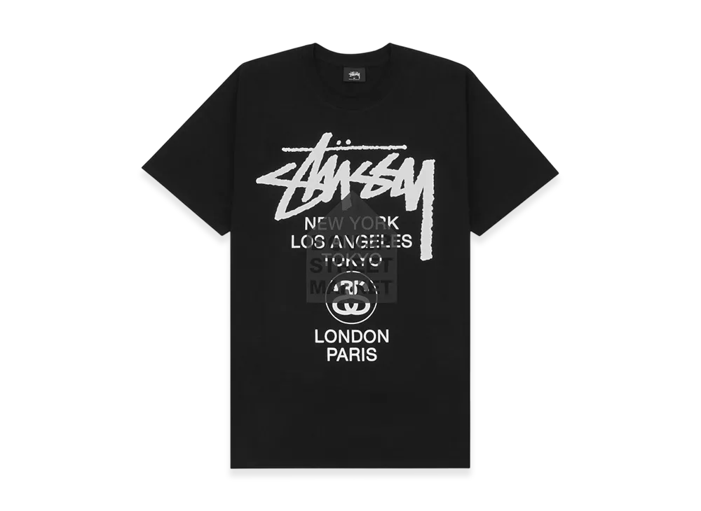 Stussy DSM World Tour Tee 2020 "Black"