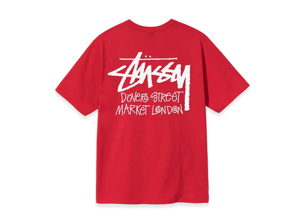 Stussy Stock DSM London Tee "Red"