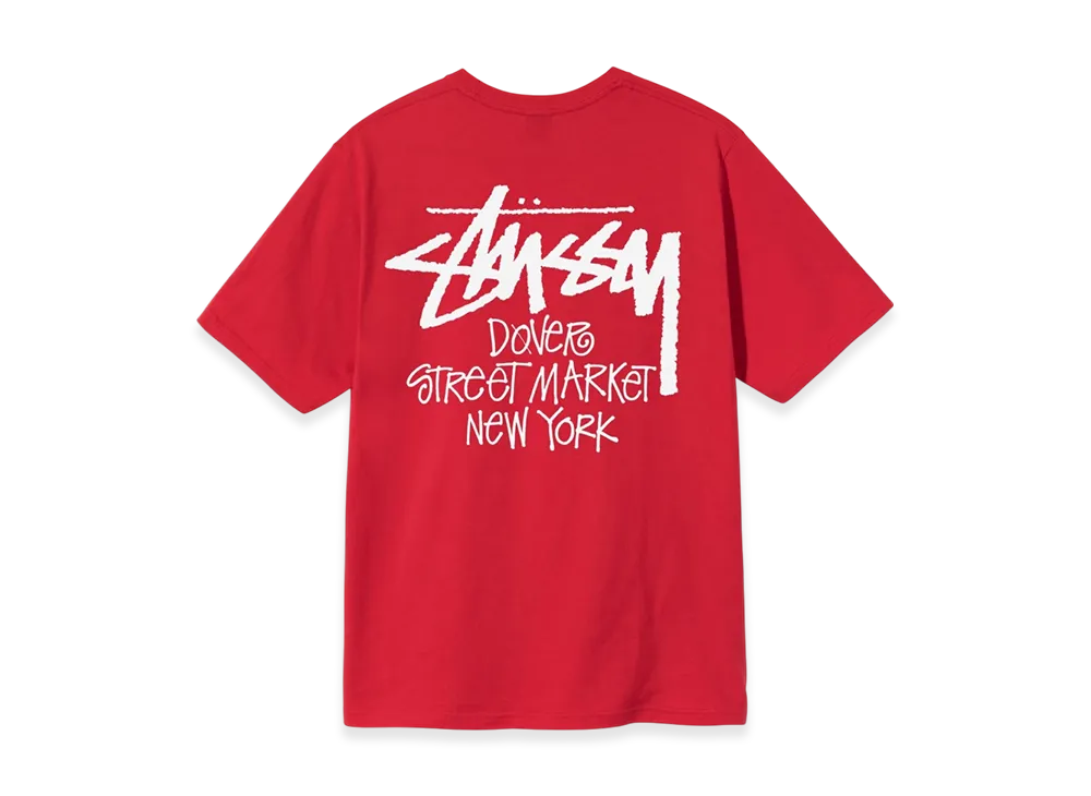 Stussy Stock DSM New York Tee "Red"