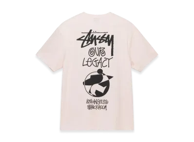 Stussy x Our Legacy Surfman 2 Pigment Dyed Tee "Pink"