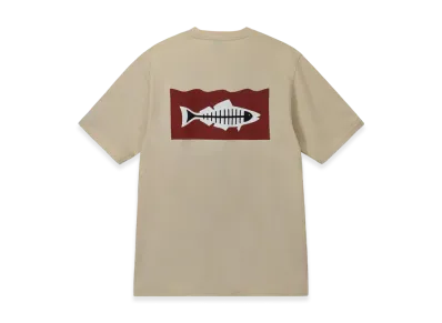 Stussy x Heal The Bay Pigment Dyed Tee "Beige"