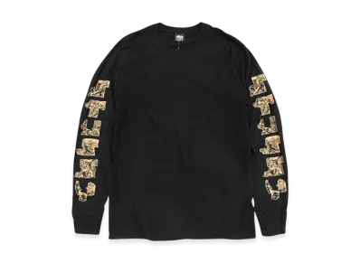 Stussy Sculptures LS Tee "Black"