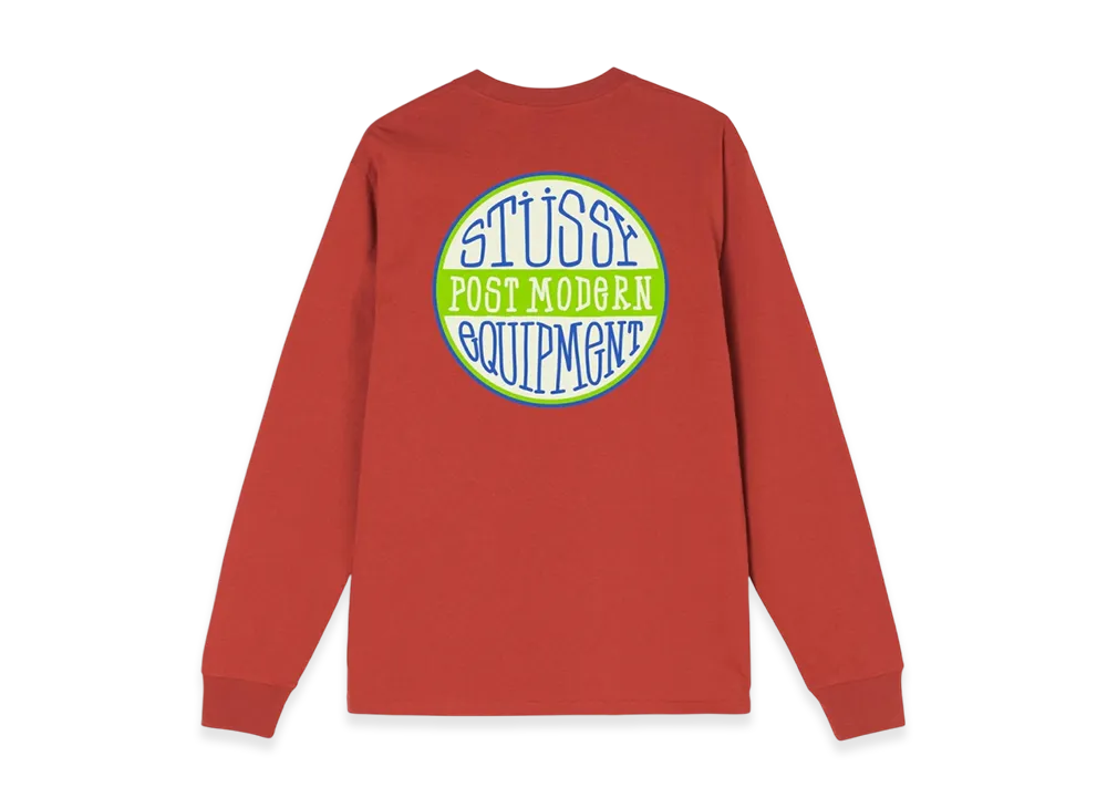Stussy Post Modern Equipment LS Tee "Brick"