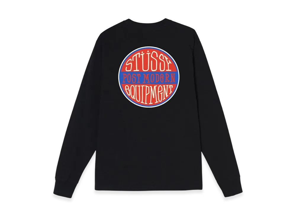Stussy Post Modern Equipment LS Tee "Black"
