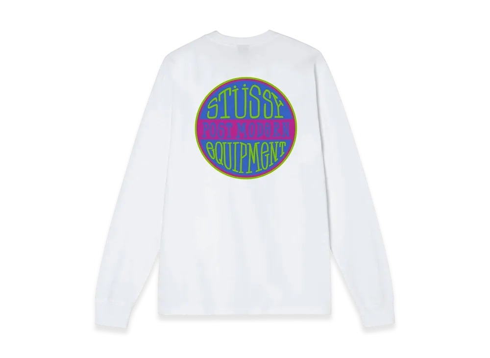 Stussy Post Modern Equipment LS Tee "White"