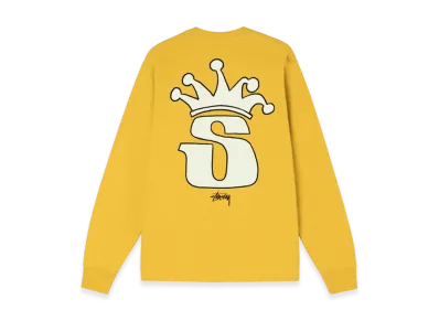 Stussy S Crown LS Tee "Honey"