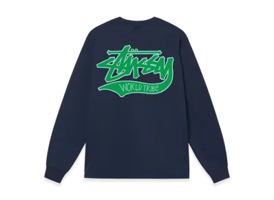 Stussy Slugger LS Tee "Navy"