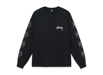 Stussy Fire Dice LS Tee "Black"