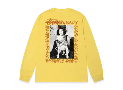 Stussy How We're Livin' Pigment Dyed LS Tee "Butter"