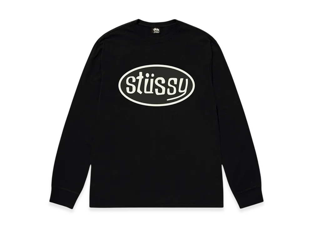 Stussy Pitstop LS Tee "Black"