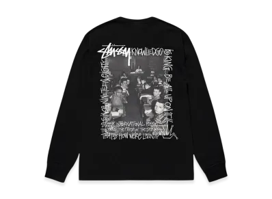 Stussy Classroom LS Tee "Black"