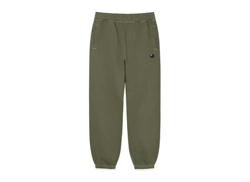 Stussy 8 BALL EMBROIDERED PANT "Olive"