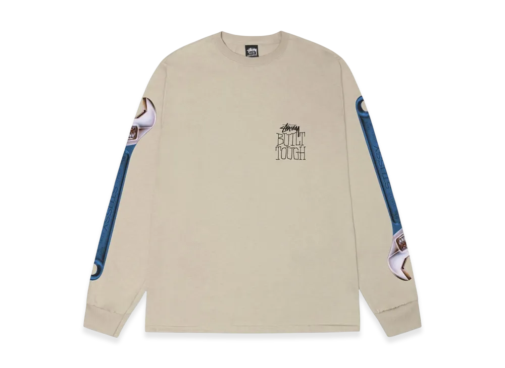 Stussy Wrench LS Tee "Khaki"