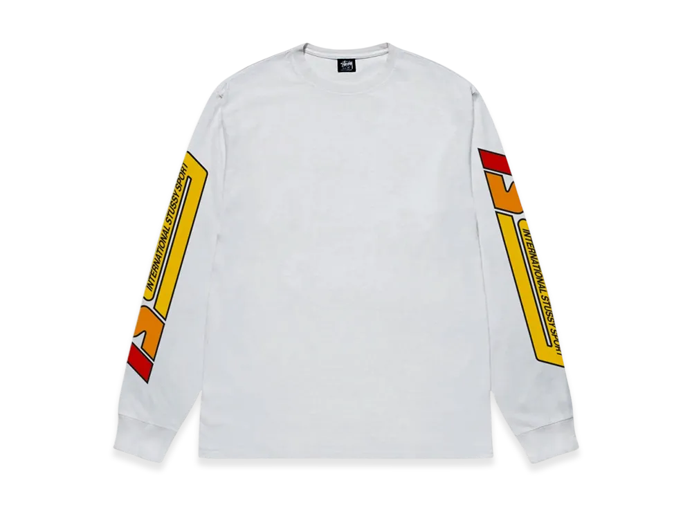 Stussy Sport LS Tee "White"