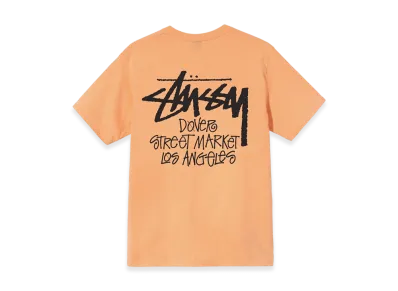 Stussy Stock DSM Los Angeles Tee 2021 "Peach"