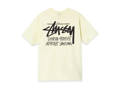 Stussy Stock DSM London Tee 2021 "Pale Yellow"