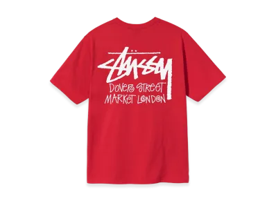 Stussy Stock DSM London Tee "Red"