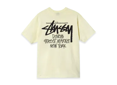 Stussy Stock DSM New York Tee 2021 "Pale Yellow"