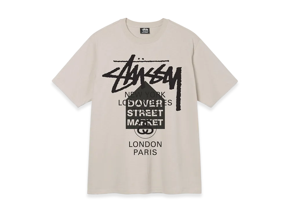 Stussy DSM World Tour Tee 2022 "Smoke"
