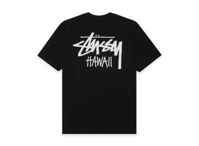 Stussy Stock Hawaii Tee "Black"