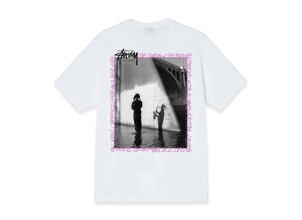 Stussy Chorus and Bridge Tee "White"