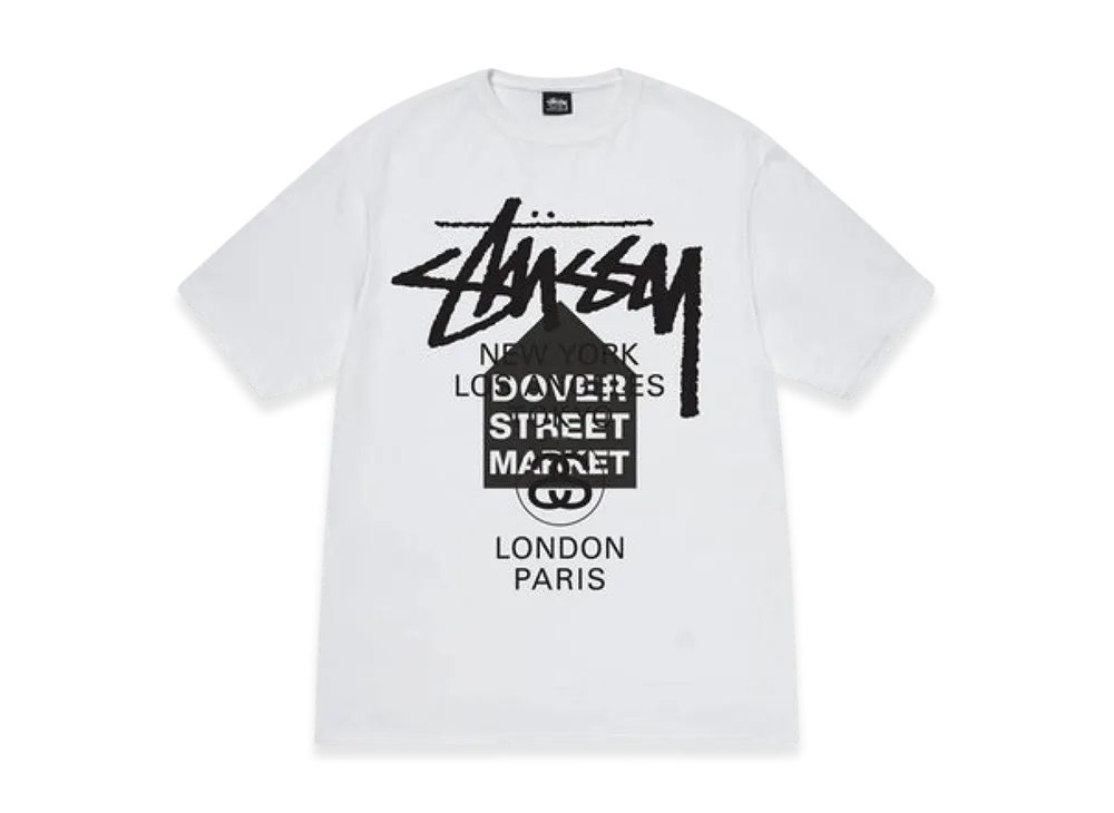 Stussy DSM World Tour Tee 2023 "White"