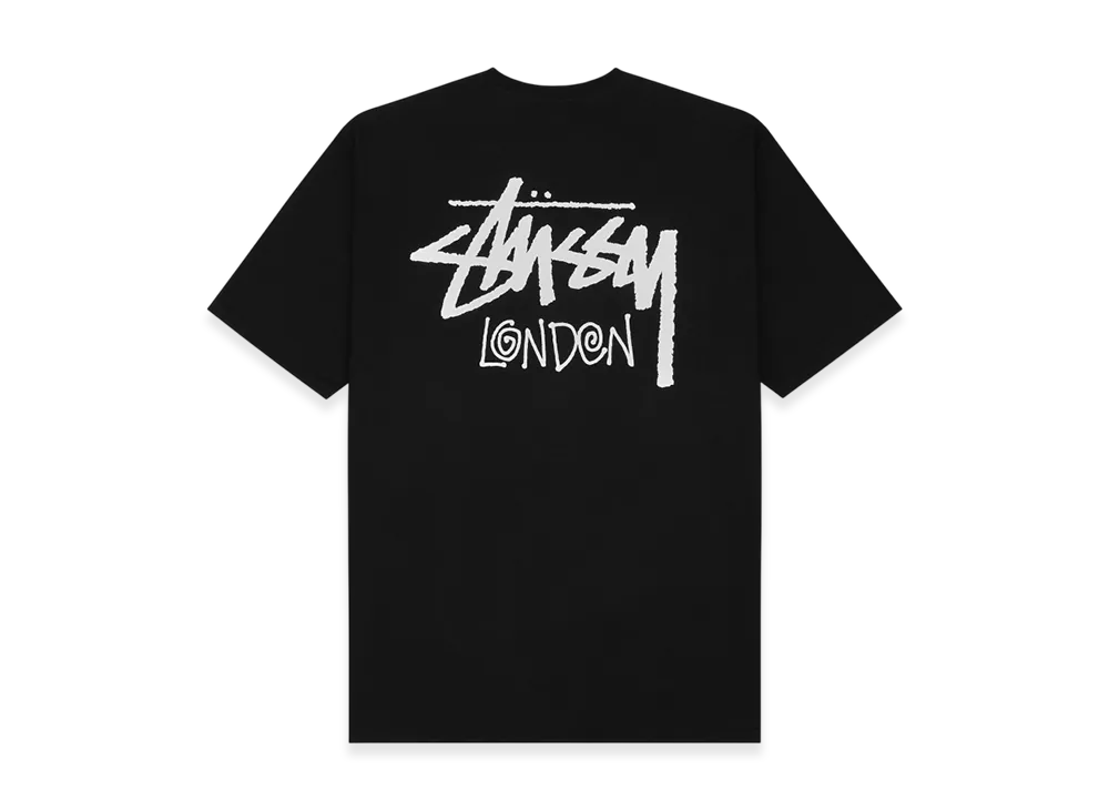 Stussy Stock London Tee "Black"